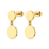 Earrings Sagapo Woman in Steel SUM22 - SUM22